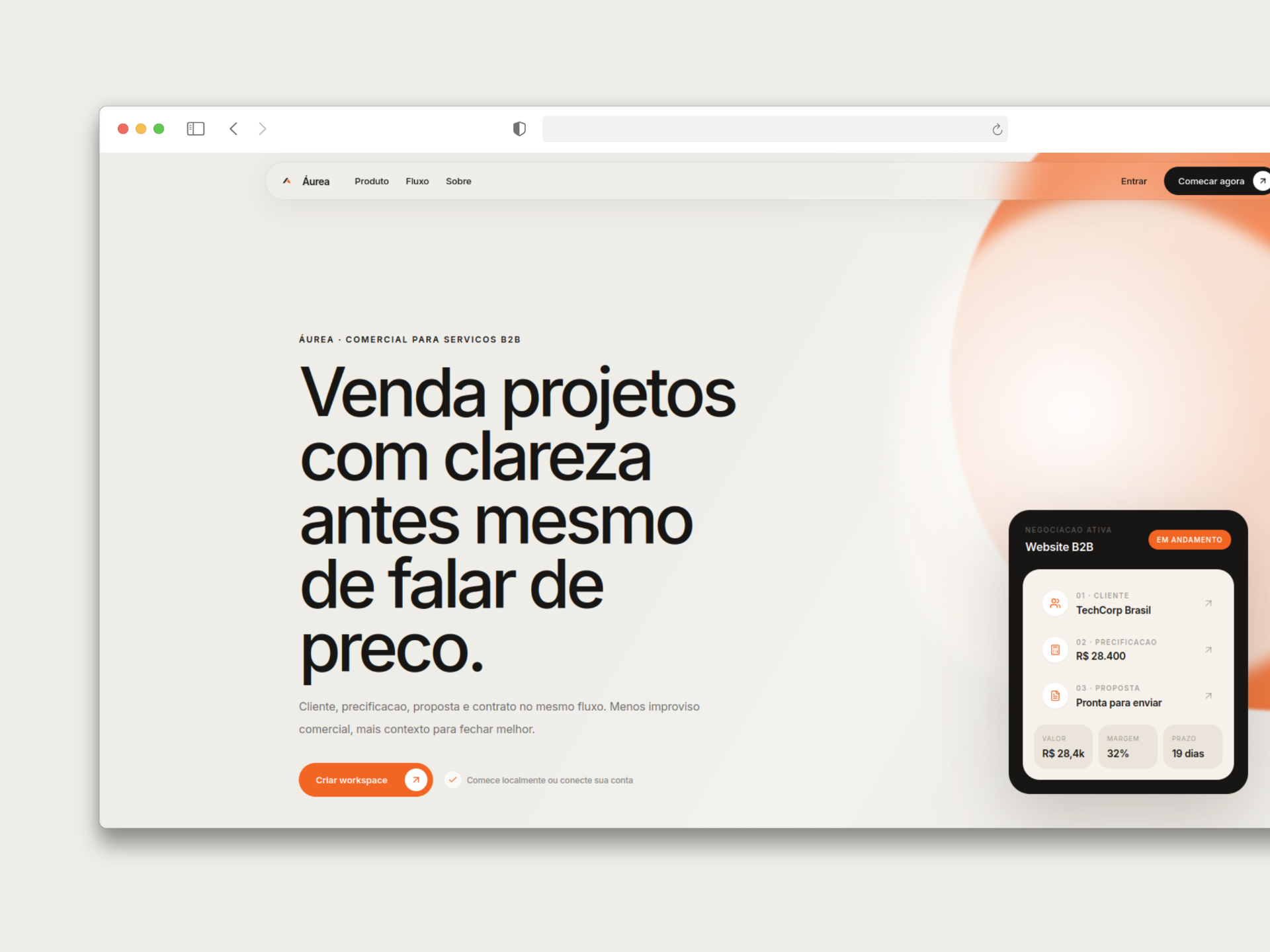 Áurea — visual 2
